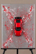 Cosmic X: Scarlet Rush – Vehicle Splatter Portrait